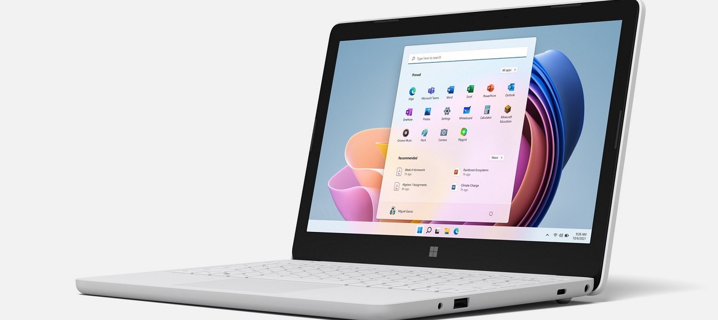Microsoft анонсировала Windows 11 SE и ноутбук Surface Laptop SE