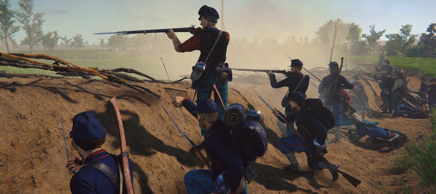 Масштабные сражения между Севером и Югом в трейлере мультиплеерного экшена Battle Cry of Freedom