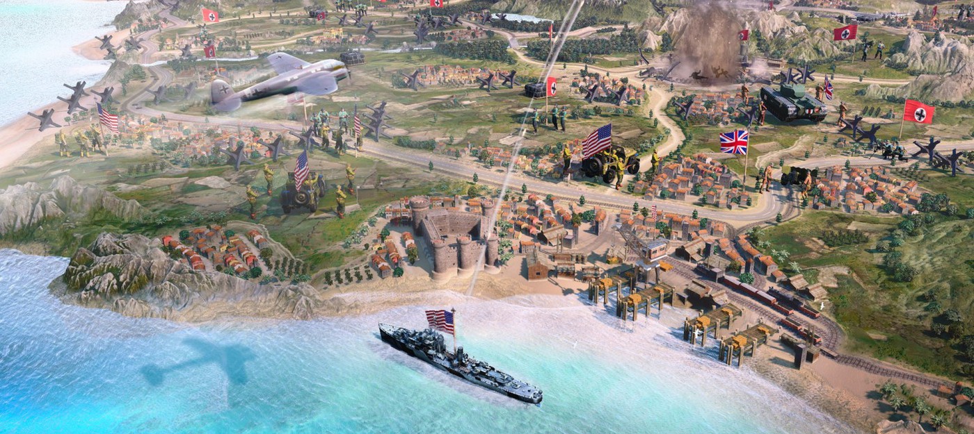 Пляжные высадки, авианалеты и война в Италии в новом дневнике разработки Company of Heroes 3