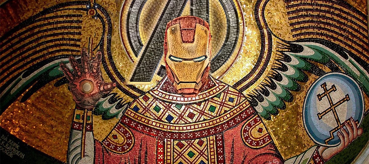 Икона Мандалорца, Лорд Вейдер, мозаики со святыми Мстителями — и другие фотожабы
