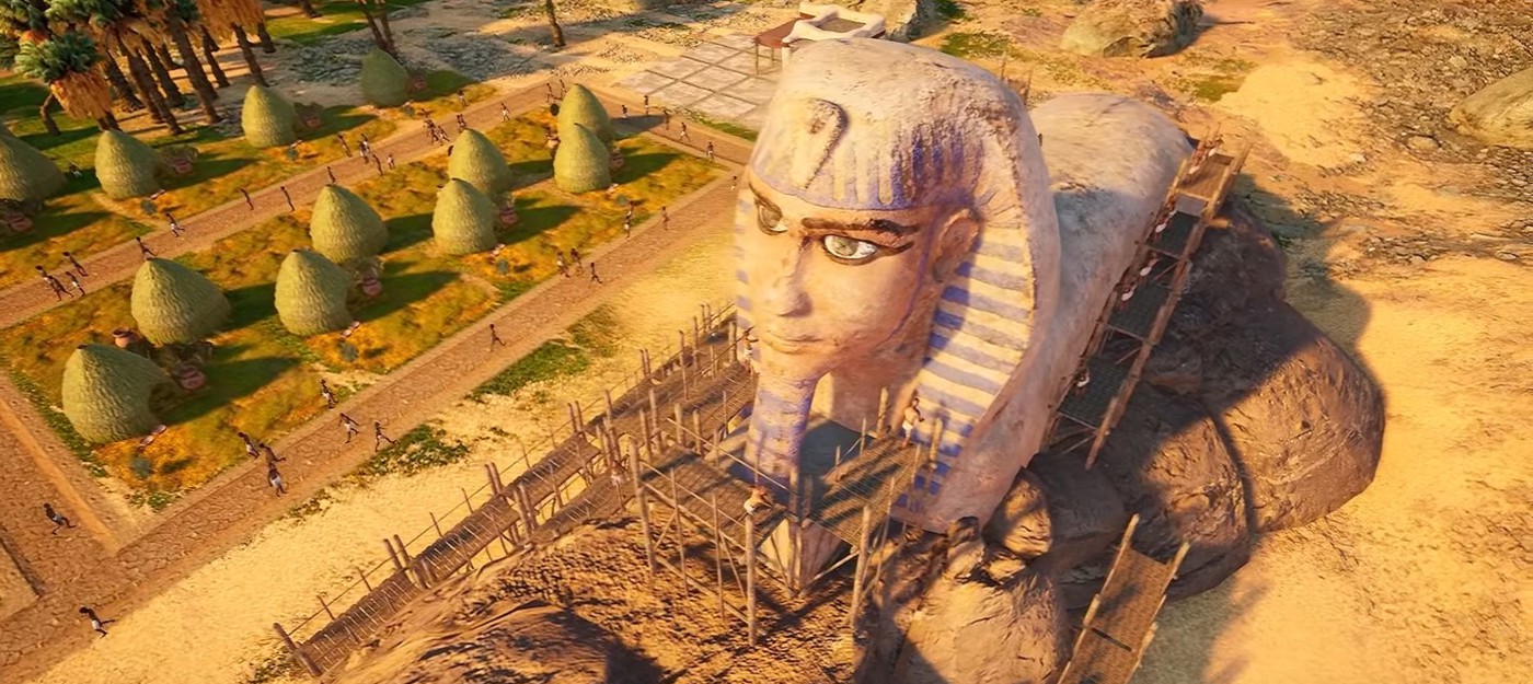 Строительство Древного Египта в новом трейлере стратегии Builders of Egypt