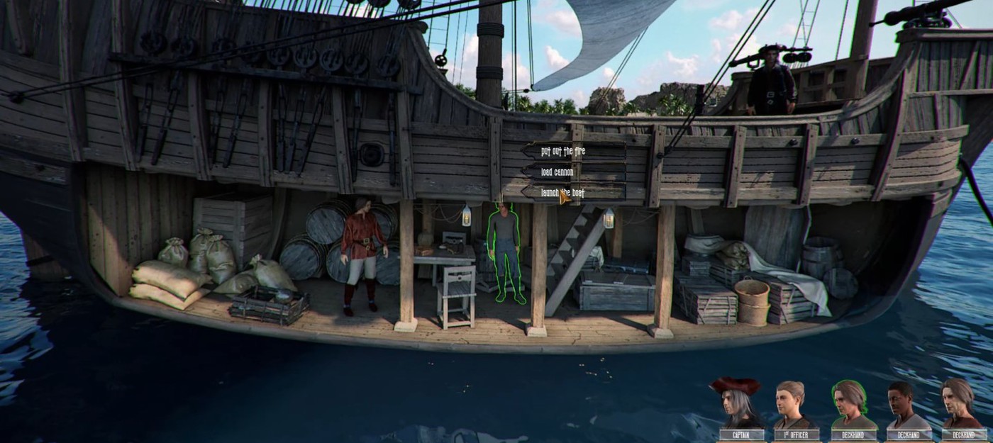 Абордажи, пиратская романтика и Карибы в трейлере симулятора Sailors: Age of Corsairs
