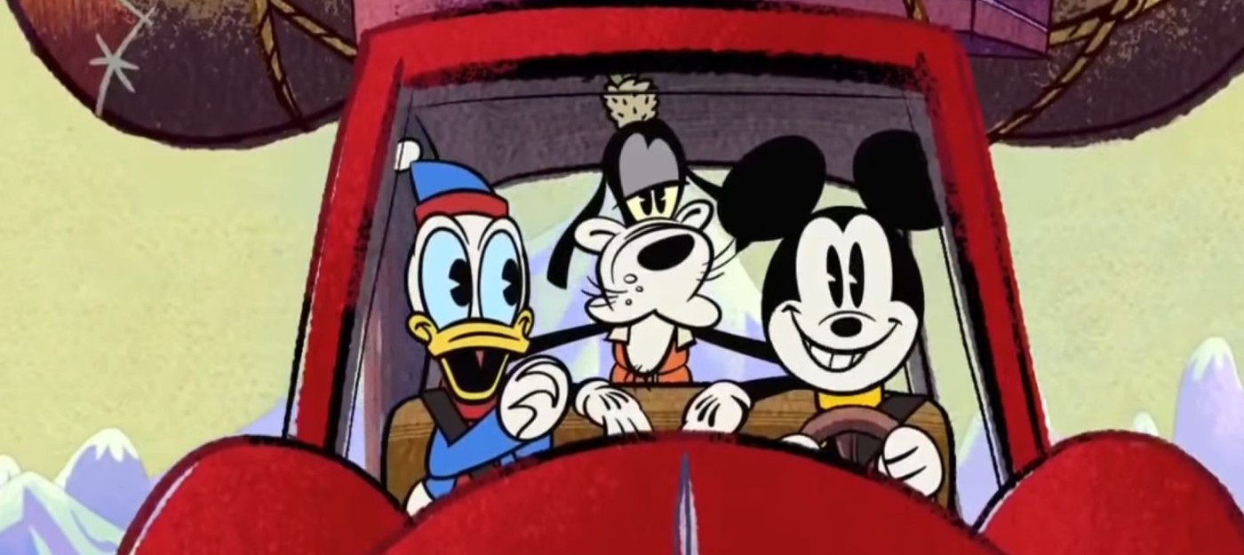 Зимние приключения Микки Мауса и его друзей в трейлере мультфильма The Wonderful Winter of Mickey Mouse