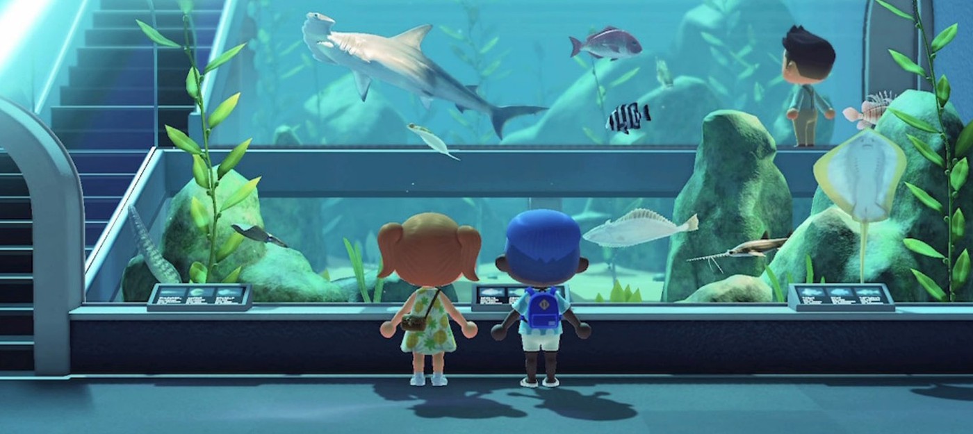 Animal Crossing учит детей, что такое музей, как работают займы и как называть рыб