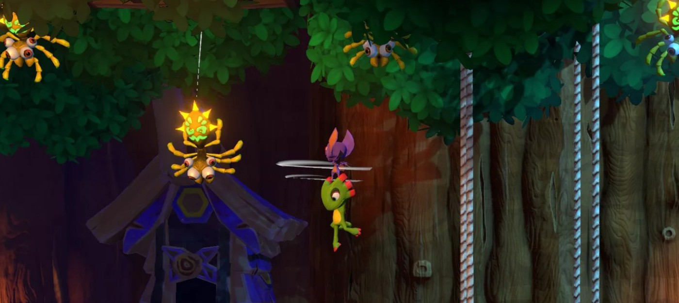 В Epic Games Store стартовала раздача платформера Yooka-Laylee and the Impossible Lair