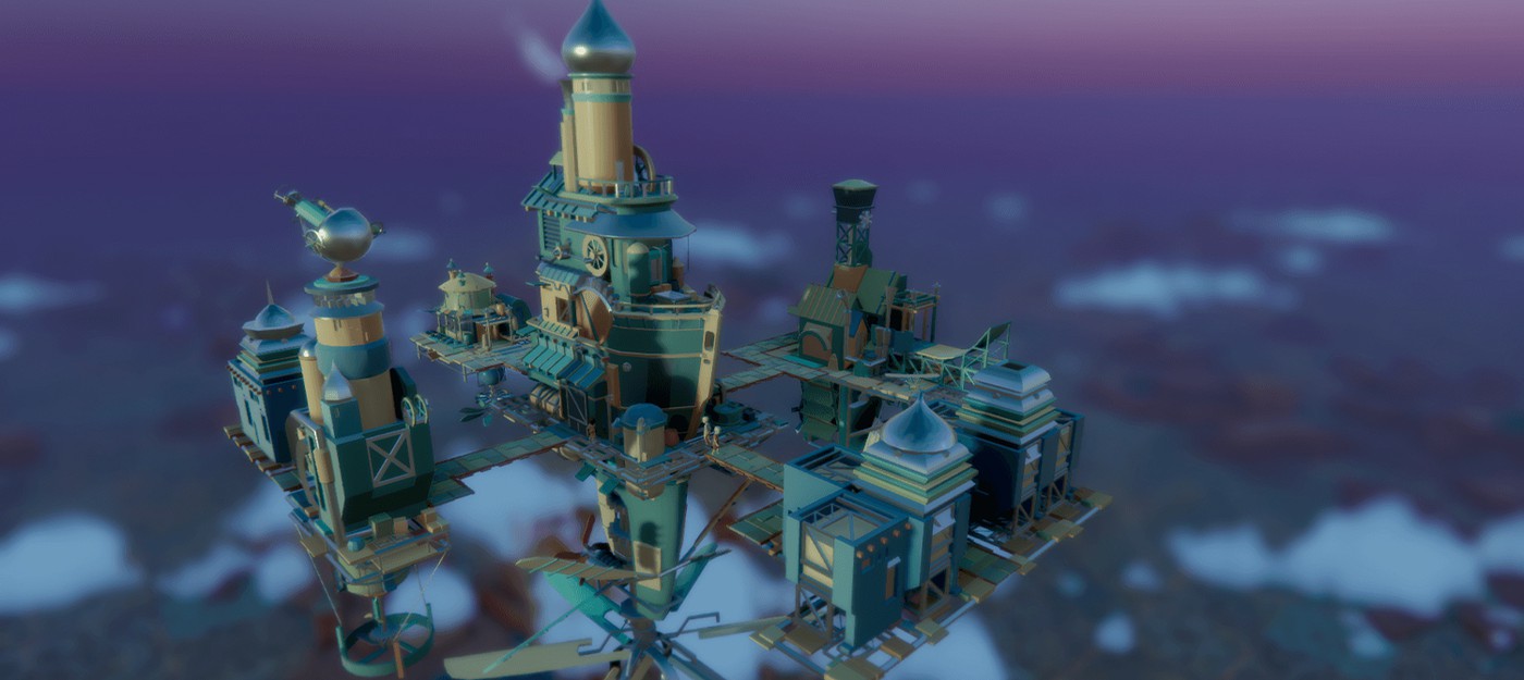 Градостроительная стратегия про воздушный город Airborne Kingdom вышла в Steam