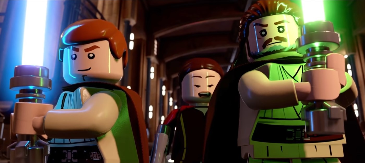 Геймплей трилогии сиквелов и видеосравнения с фильмами в геймплее Lego Star Wars: The Skywalker Saga
