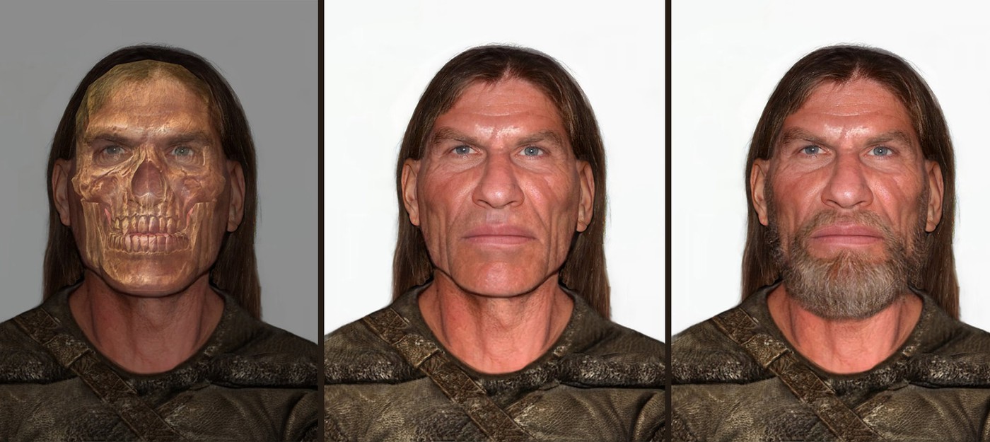Вот как выглядели предки жителей Скайрима — антропологи воссоздали лицо по скелету