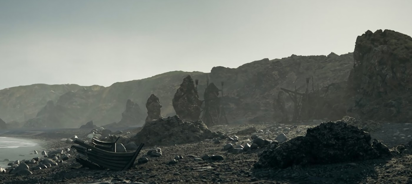 Исландский пляж на новом скриншоте Senua's Saga Hellblade II