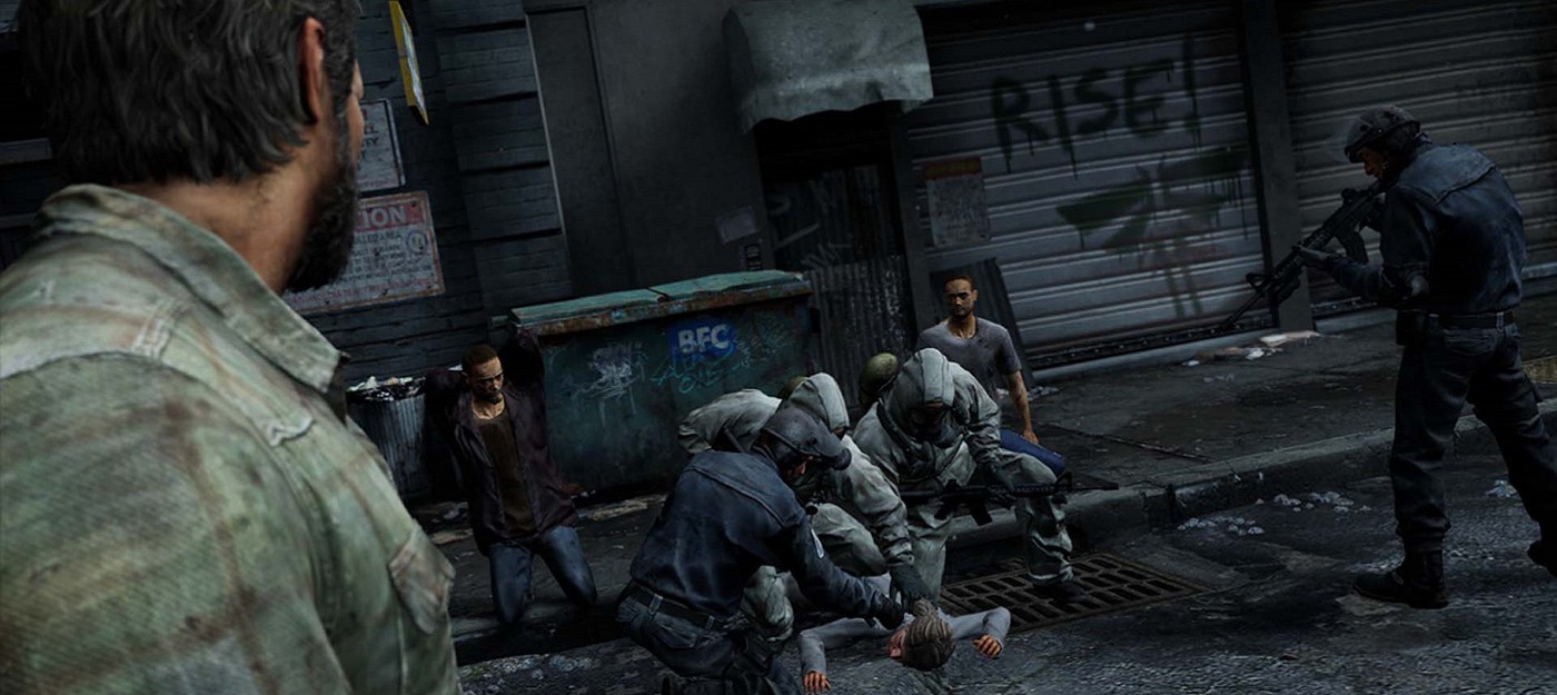 Протесты против военных в новом ролике со съемок сериала The Last of Us