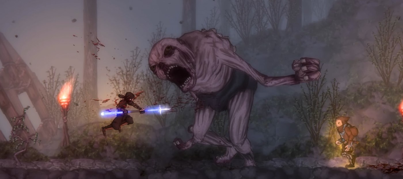 Мрачный мир, сложные сражения и перекаты в релизном геймплее 2D-экшена Salt and Sacrifice