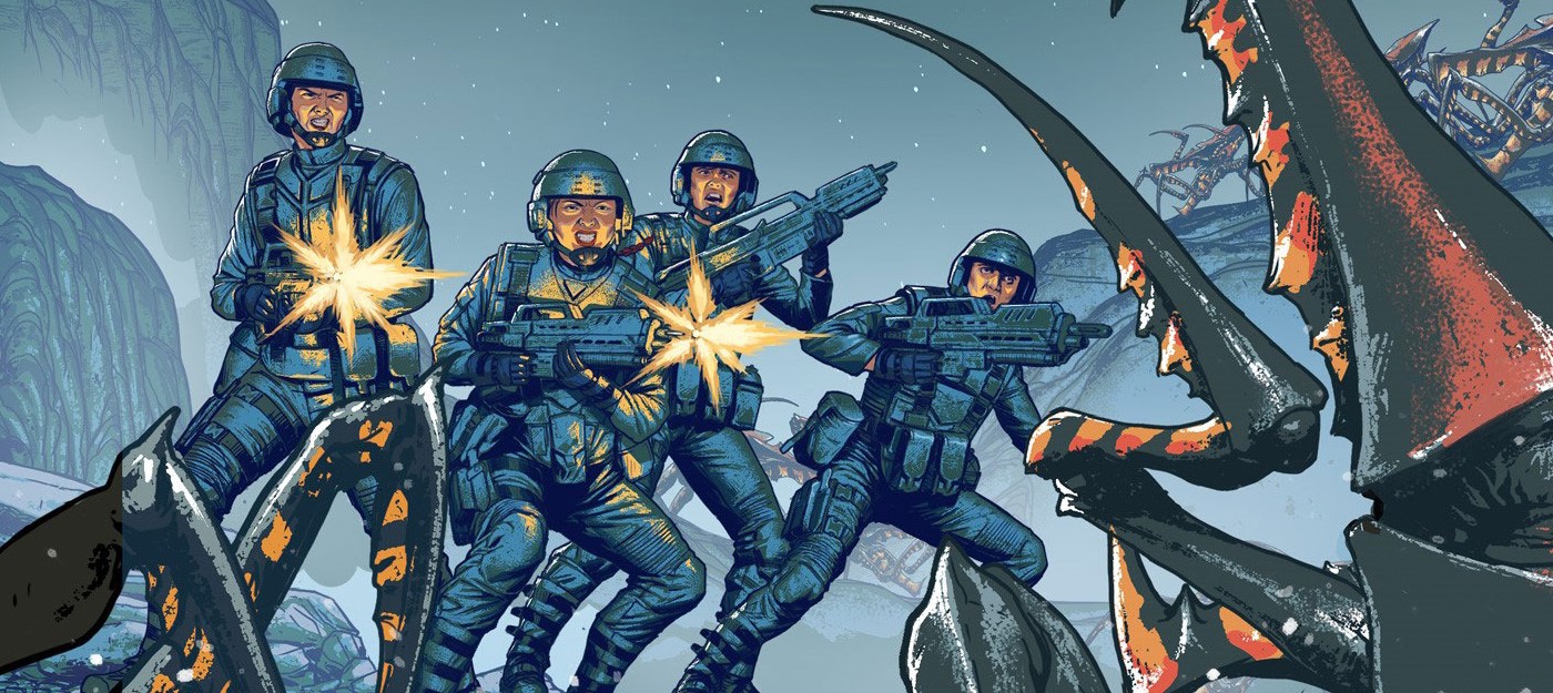 Защита от полчищ жуков в геймплее стратегии Starship Troopers