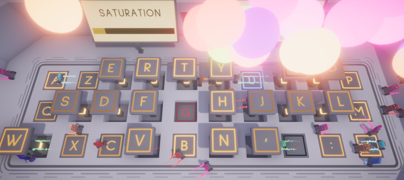 Поле боя — клавиатура, вышла бесплатная игра Keymasher Ultimate
