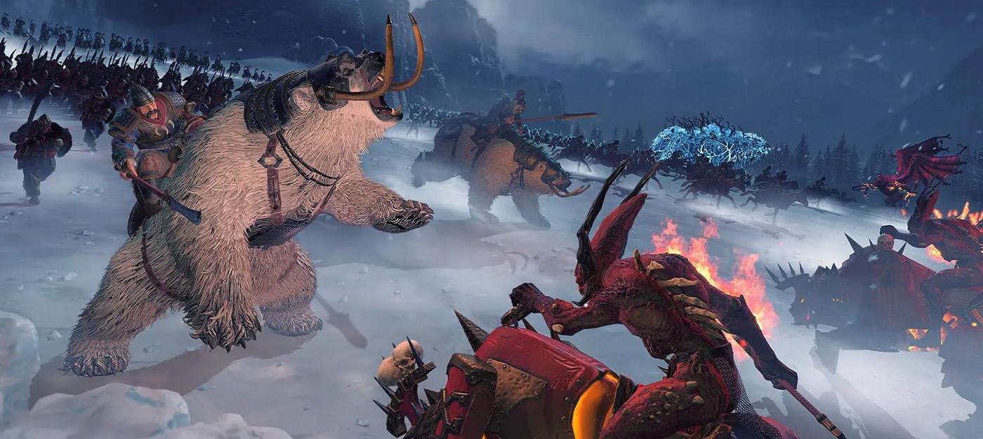 За три месяца онлайн Total War: Warhammer 3 упал на 95%