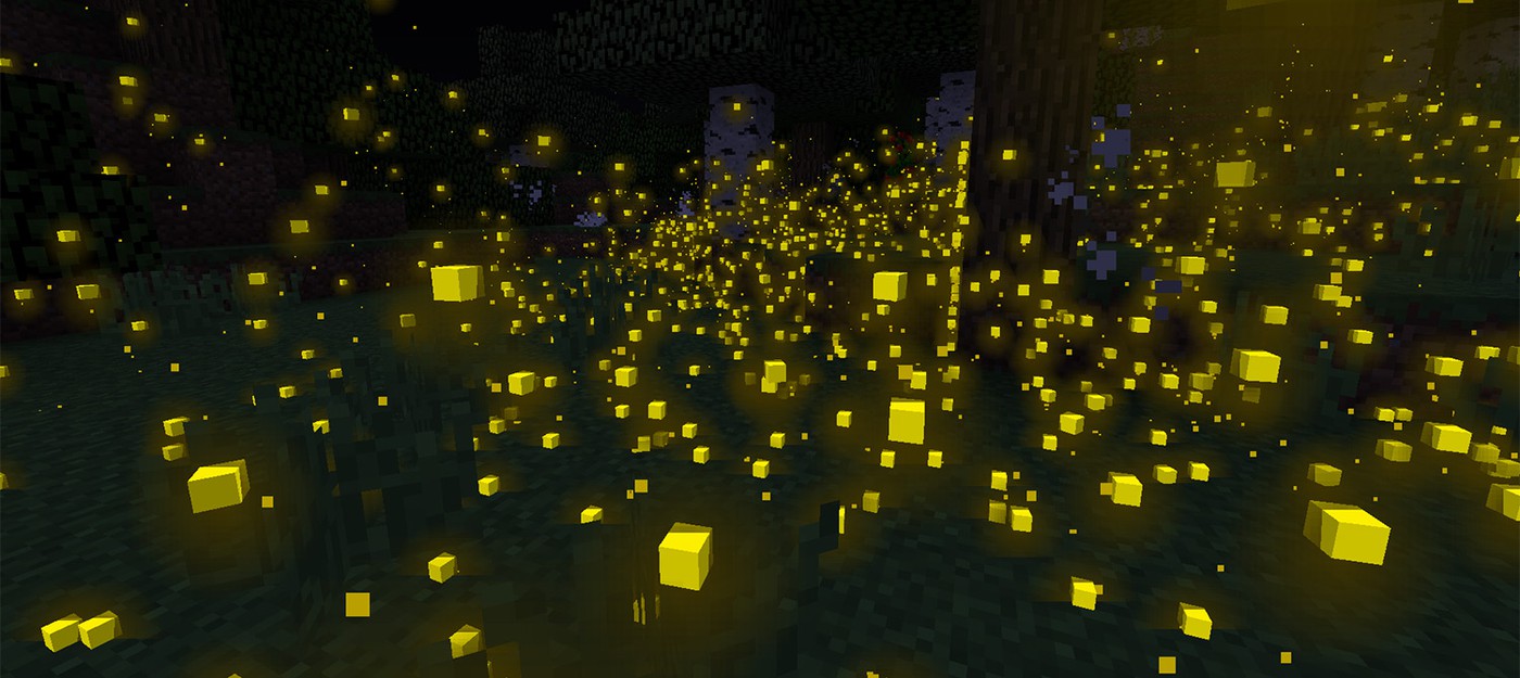 Из Minecraft убрали светлячков, потому что они ядовиты для жаб