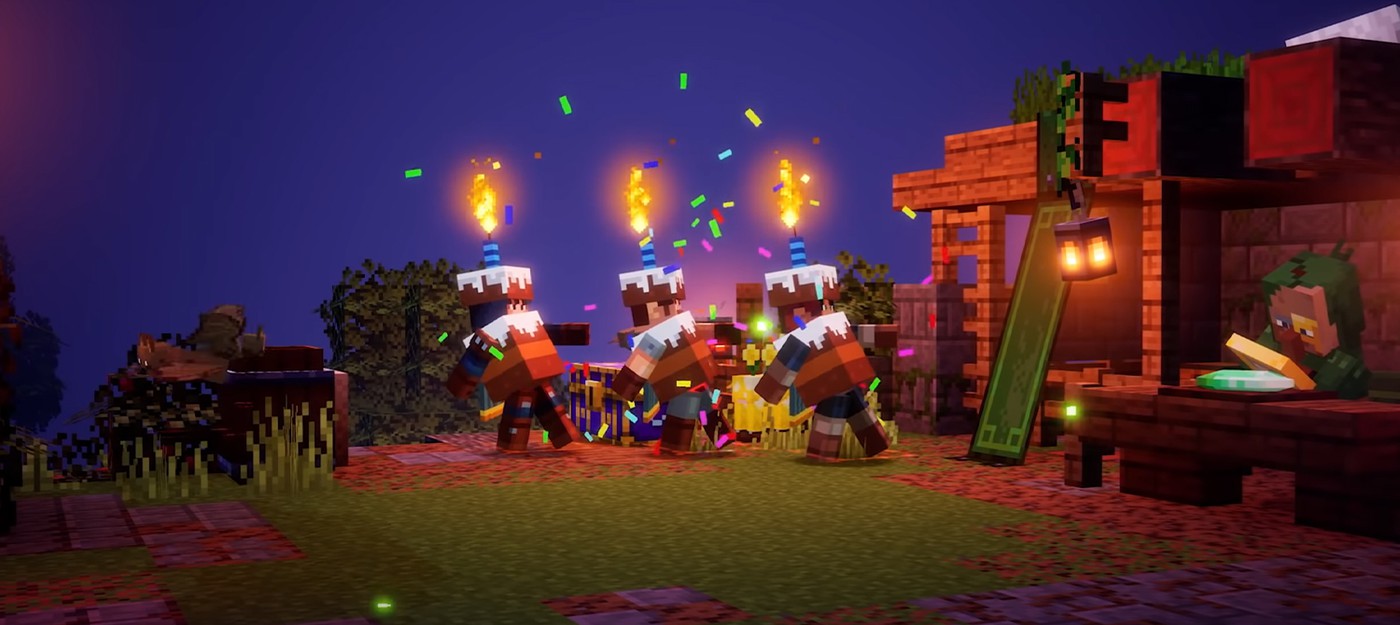 Minecraft Dungeons отмечает вторую годовщину — игроков ждут особые подарки