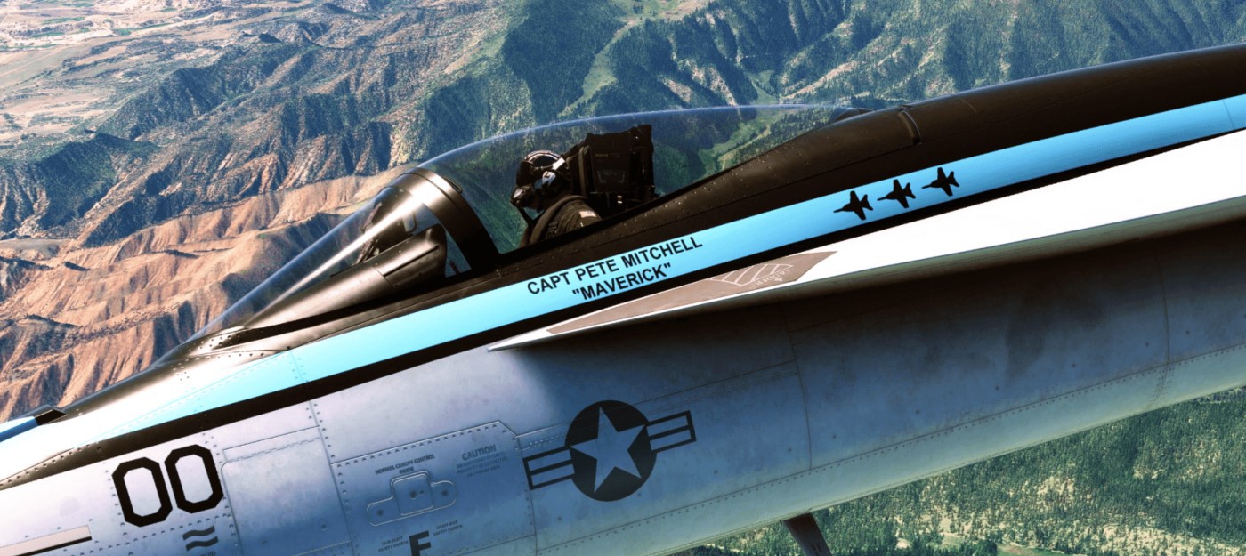 Авианосец и истребители в релизном трейлере дополнения Top Gun для Microsoft Flight Simulator