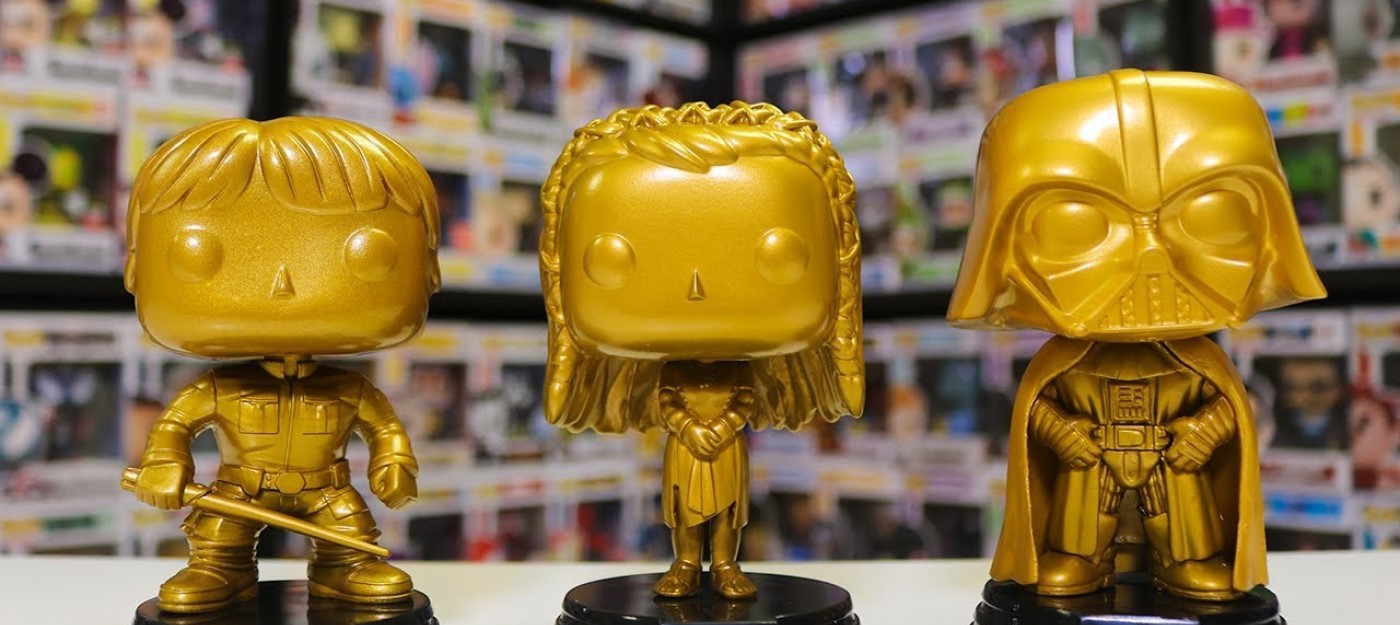 Мужчина купил две "золотых" фигурки Funko Pop за 100 тысяч долларов