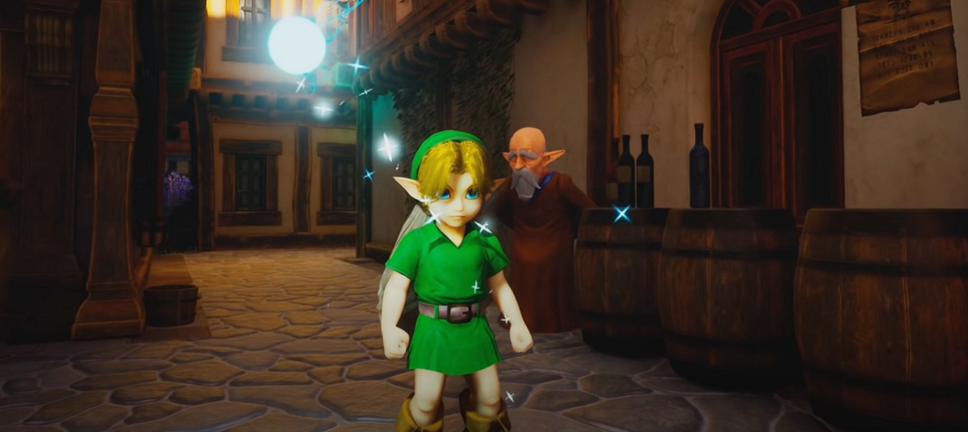 Моддер перенес ремейк The Legend of Zelda: Ocarina Of Time на Unreal Engine 5