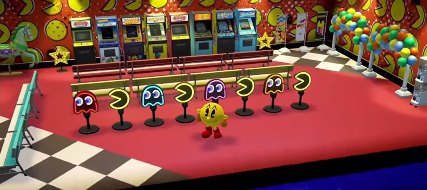 14 игр про Пакмана в релизном трейлере Pac-Man Museum+