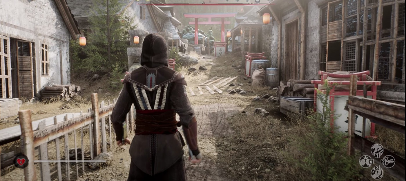 Новый концепт на Unreal Engine 5 представляет Assassin's Creed в Японии 1333 года