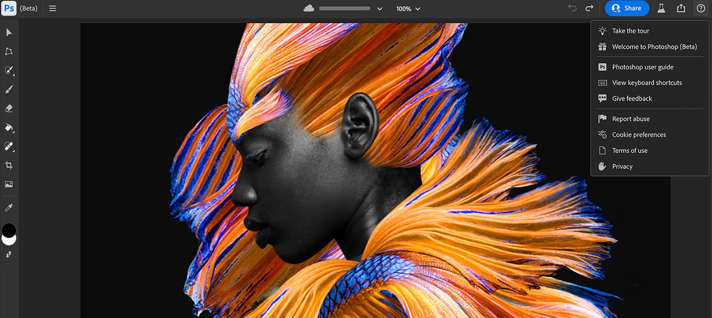 Браузерная версия Adobe Photoshop будет бесплатной для всех пользователей