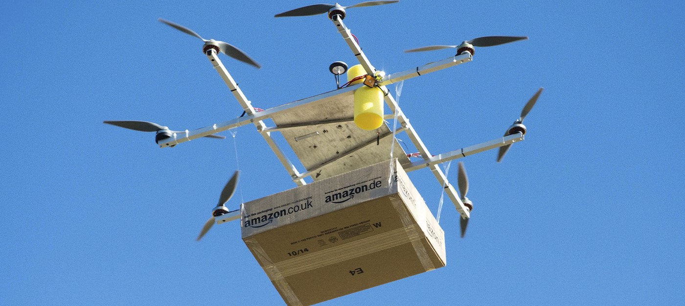 В этом году Amazon начнёт использовать для доставки дронов-курьеров