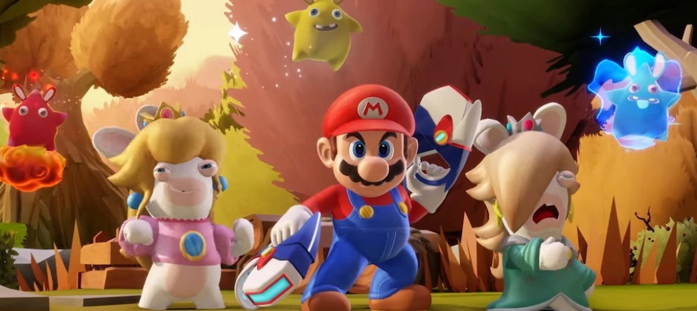 Различные биомы, загадки и сторонние задания — новый геймплей Mario + Rabbids Sparks of Hope