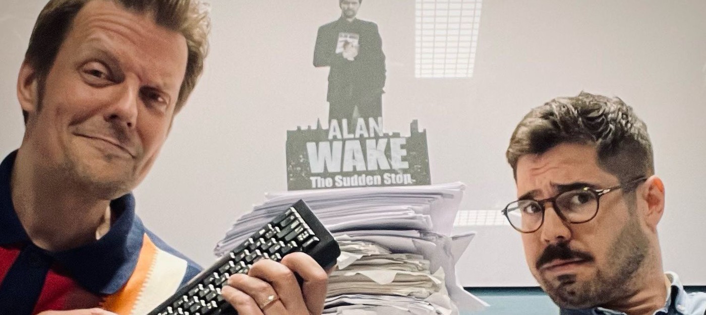Сэм Лэйк показал фото с черновиком Alan Wake 2