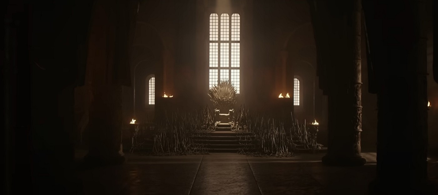 Масштабные декорации в ролике со съемок "Дома дракона"
