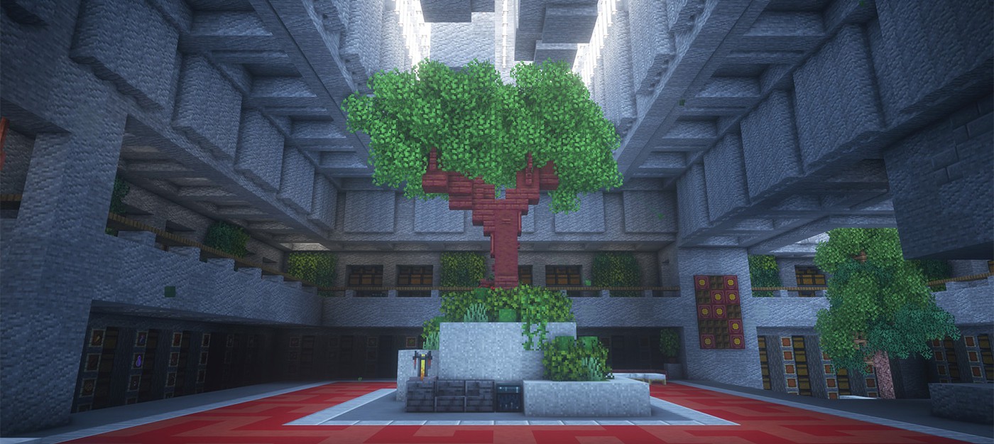 Игрок Minecraft построил базу в стиле комплекса из Control