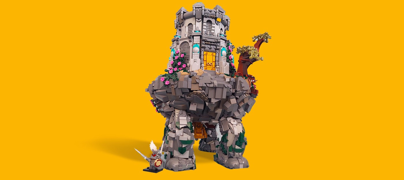 Фанат Elden Ring воссоздал Блуждающий мавзолей из LEGO