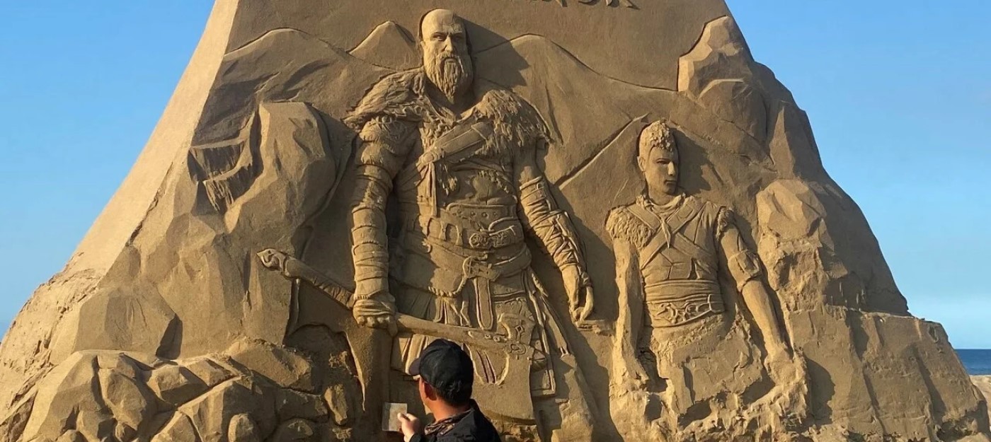 Создание песчаного Кратоса и Атрея в новом ролике God of War Ragnarok