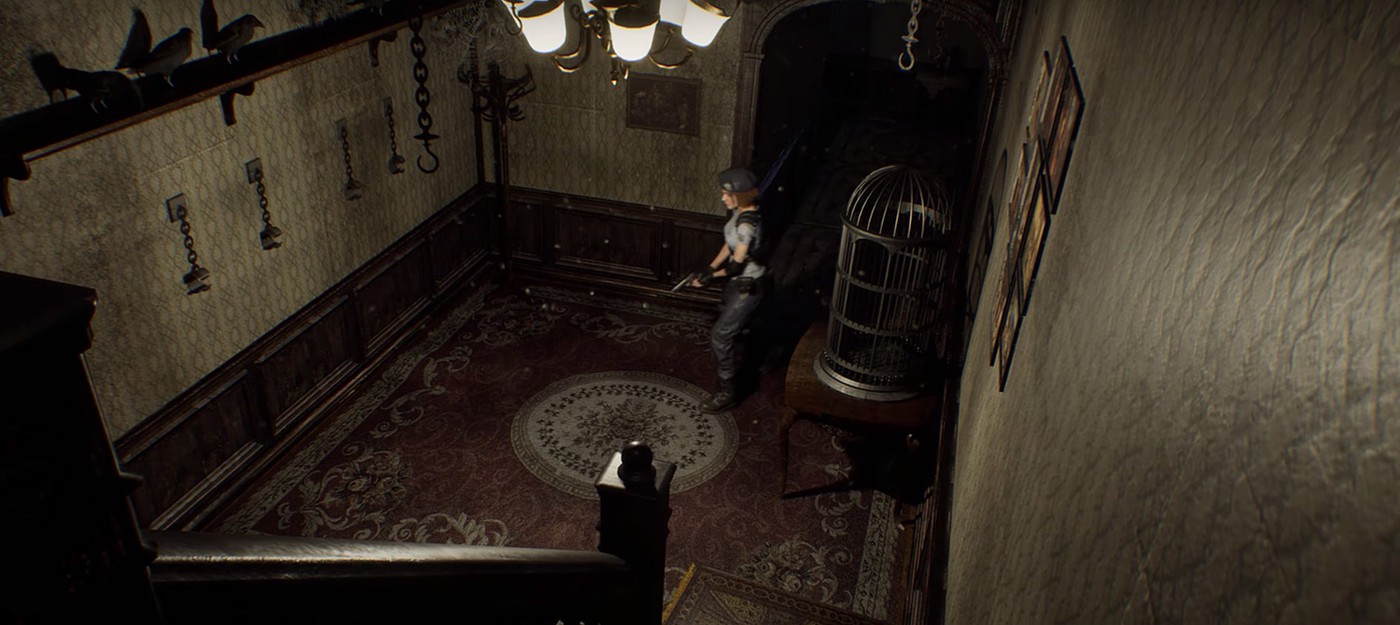 Новое видео фанатского ремейка Resident Evil на Unreal Engine 5 с фиксированными камерами