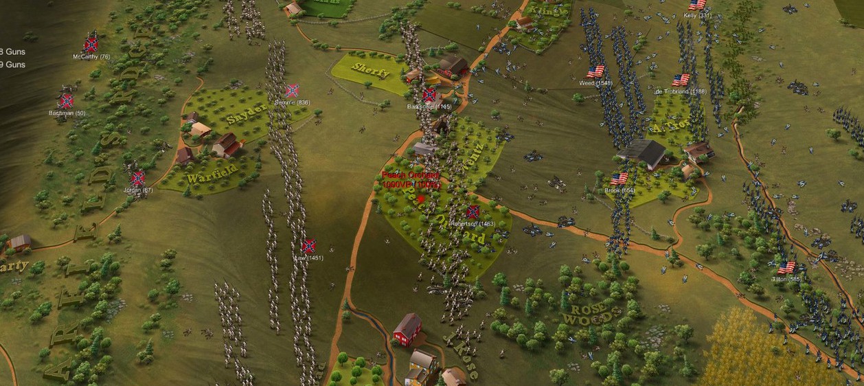 Первые скриншоты Ultimate General: Gettysburg