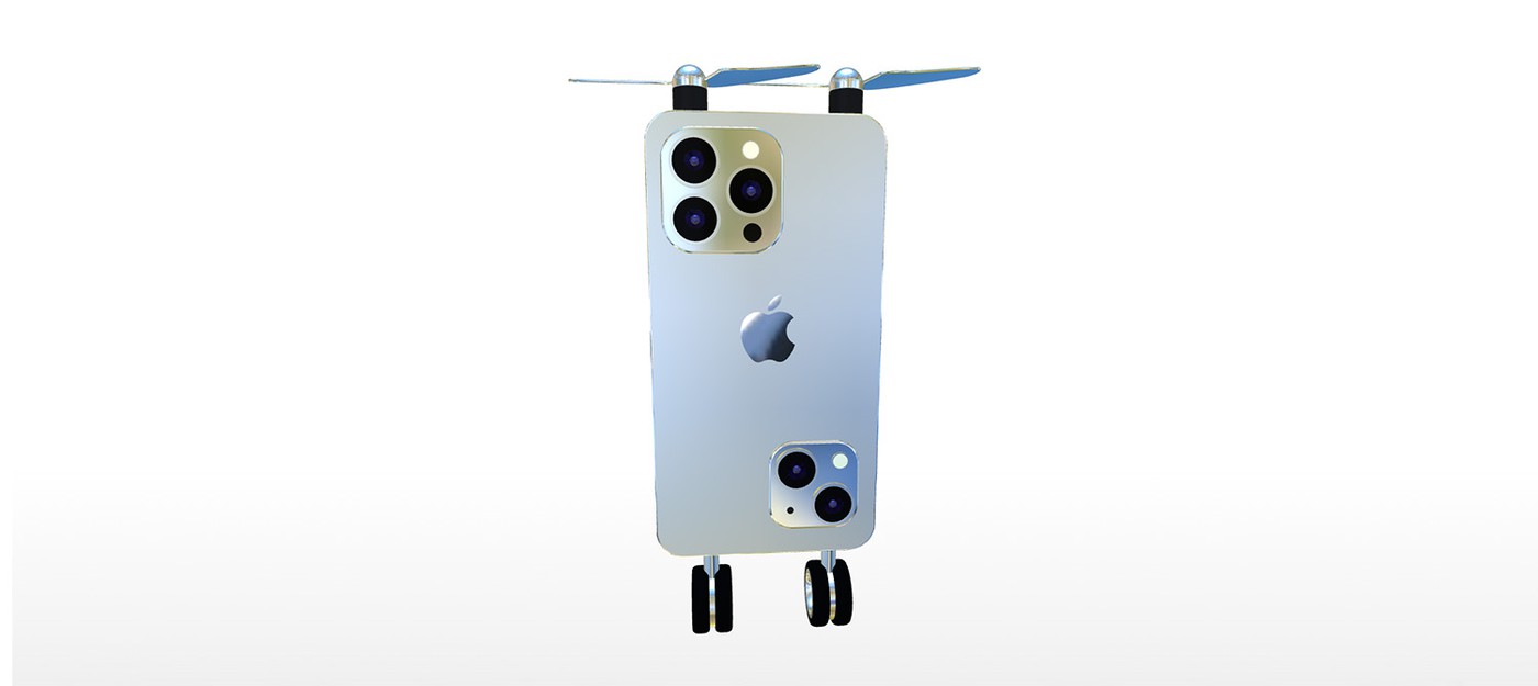 Теперь вы можете сделать собственный дизайн будущего iPhone — с колесиками, ручкой, антенной и роторами