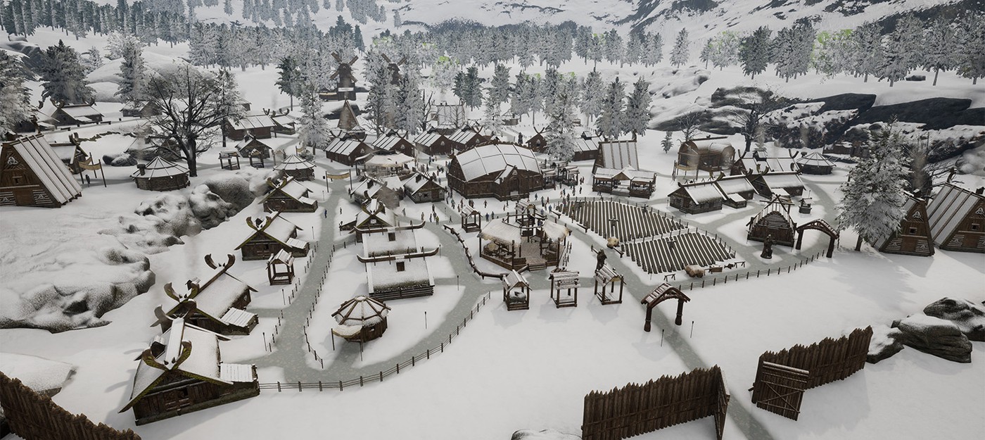 В Steam вышло демо нового сурвайвала со строительством города Land of the Vikings