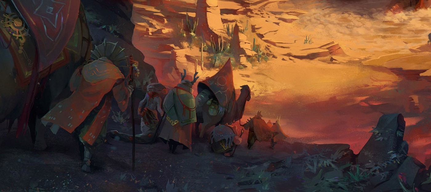 Геймплейный трейлер Sandwalkers — игры про пустынный постапокалипсис и причудливых звероподобных существ