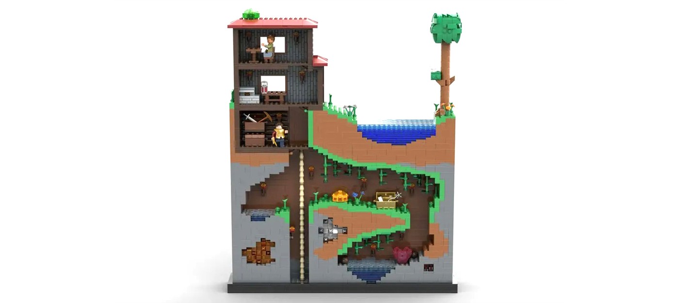 Набор LEGO по Terraria набрал 10 тысяч голосов — его судьбу решит компания