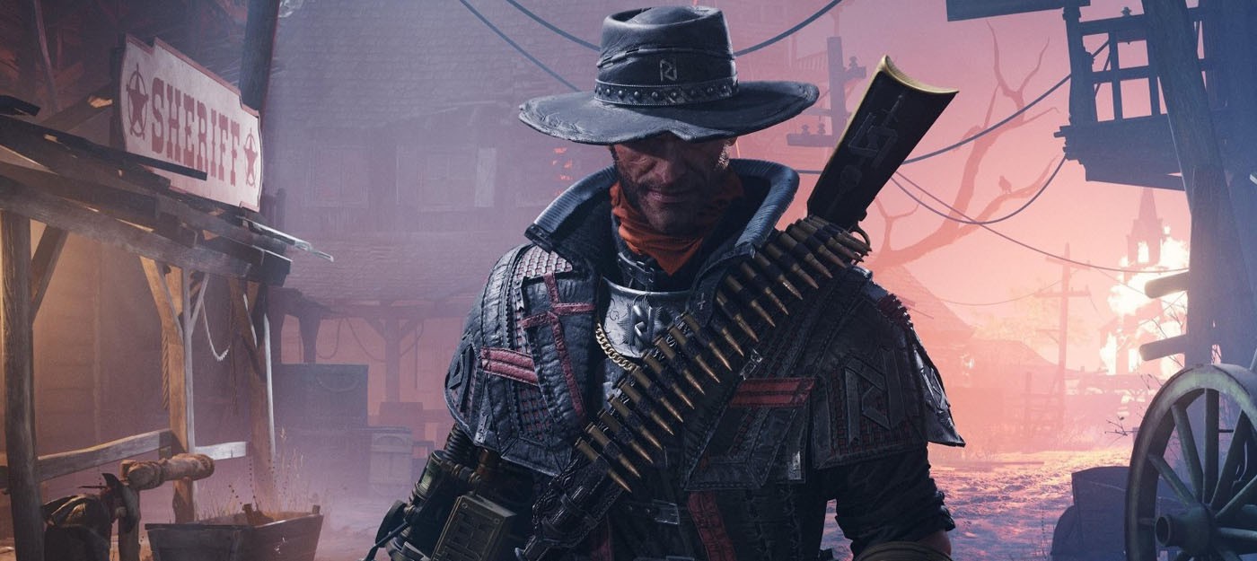 Гигантский дирижабль, шляпы и монстры в геймплее Evil West
