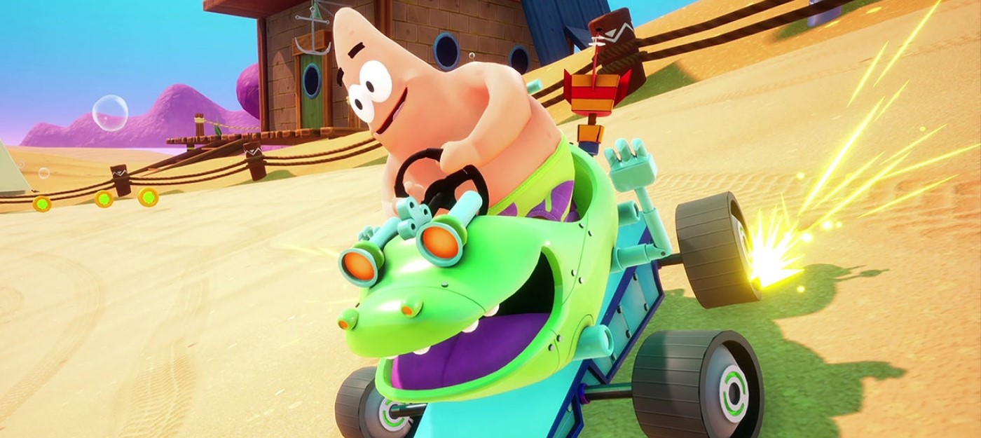 Арнольд, Гарфилд и Черепашки гоняют на картах и делают трюки в трейлере Nickelodeon Kart Racers 3