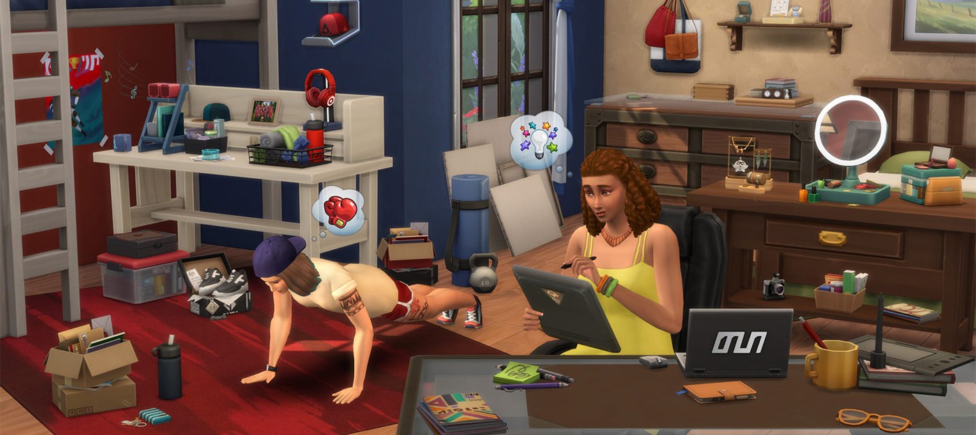 Новый набор контента для Sims 4 наполняет виртуальные жилища хламом