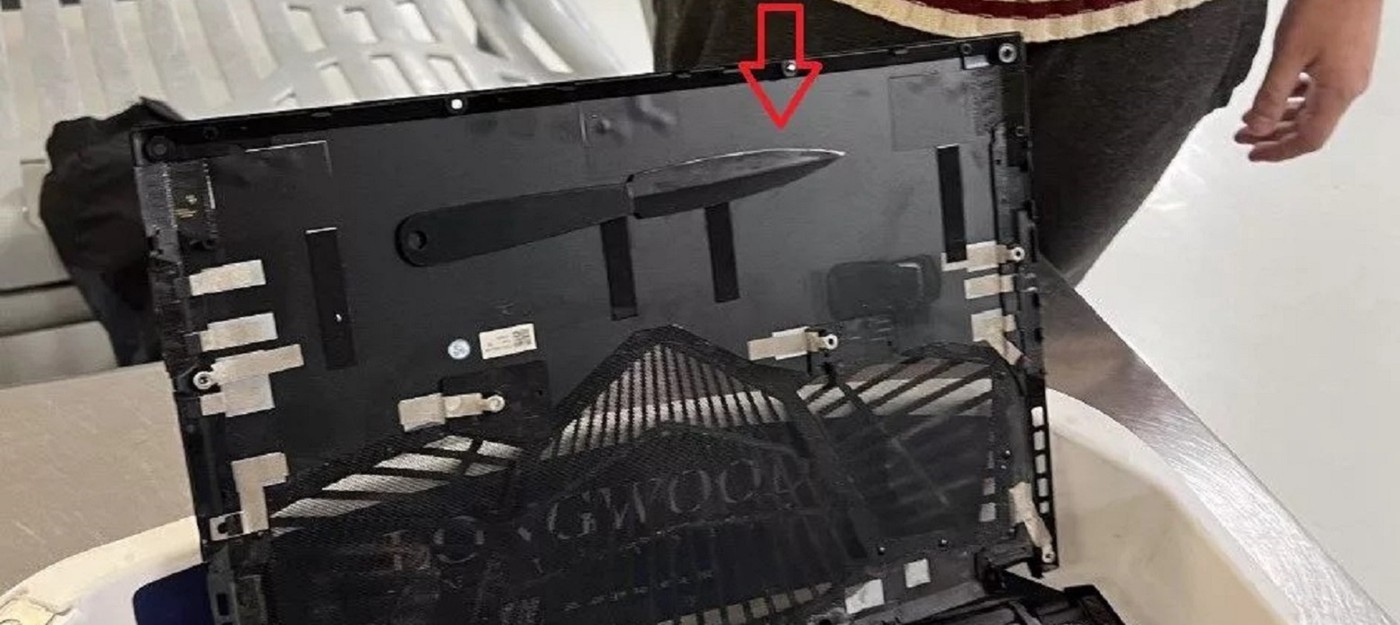 В Вирджинии кто-то попытался протащить в самолет нож внутри игрового ноутбука