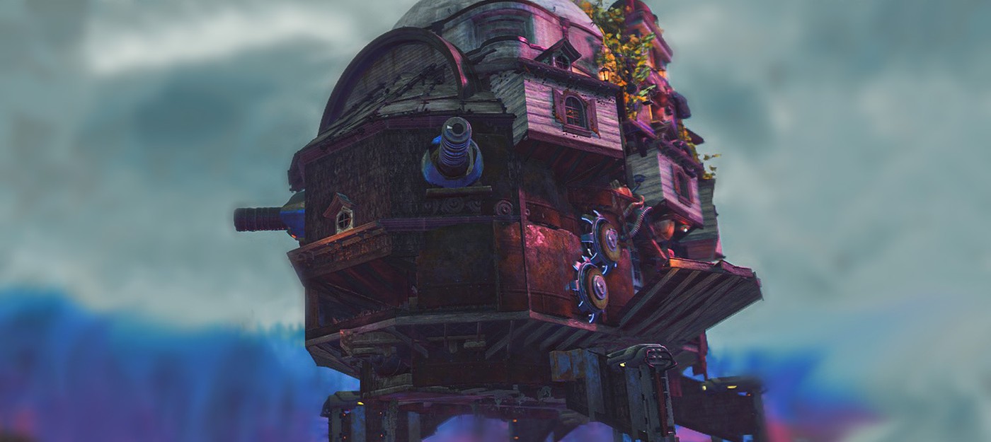 Игрок Fallout 76 воссоздал ходячий замок Хаула