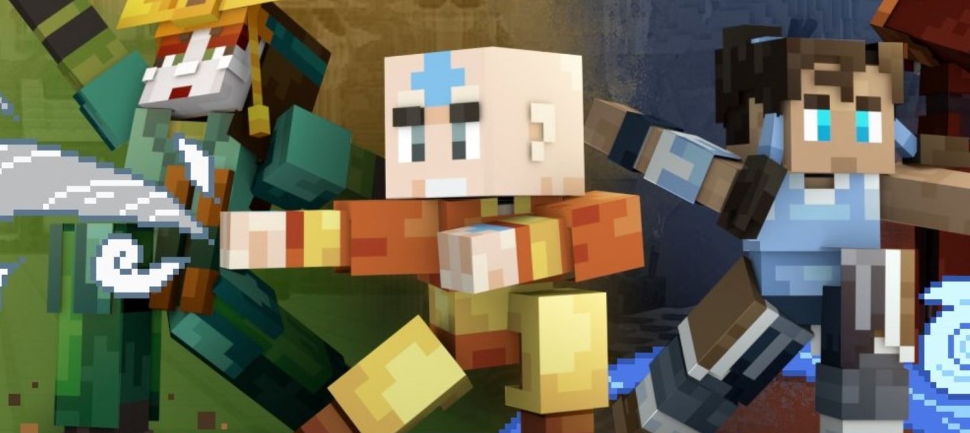 Minecraft получила большое DLC по аниме "Аватар"