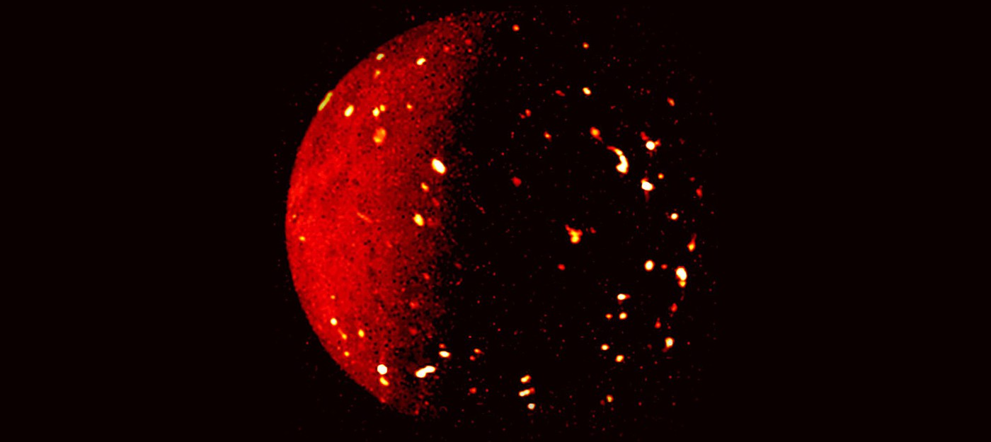 Зонд NASA снял множество вулканов спутника Юпитера Ио