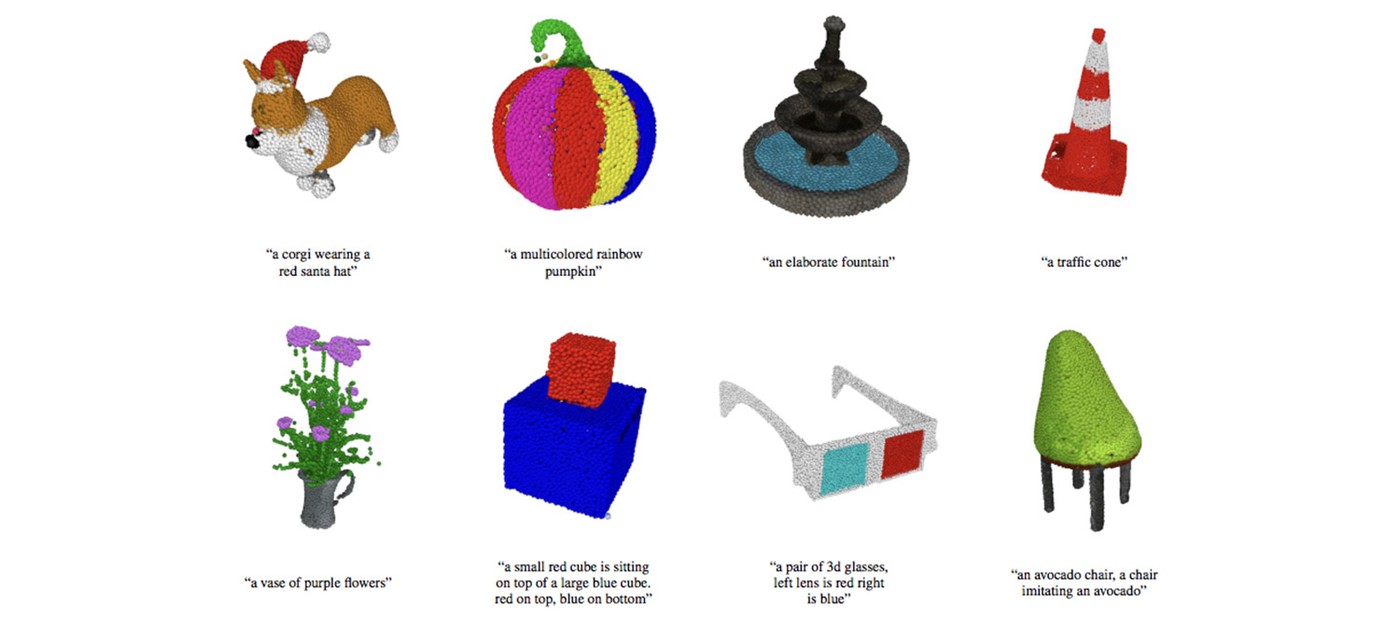 OpenAI представила ИИ для создания 3D-моделей