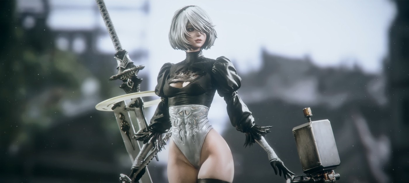 Square Enix анонсировала детализированную и сексуальную фигурку 2B из NieR: Automata
