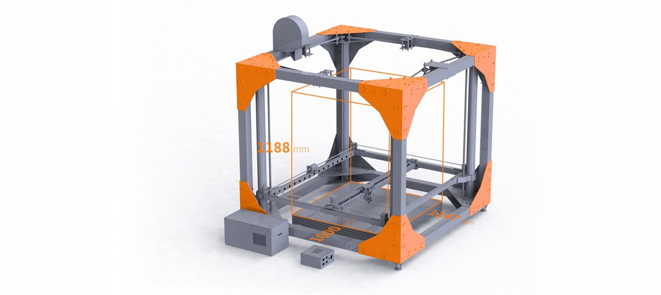 3D принтер способный печатать мебель