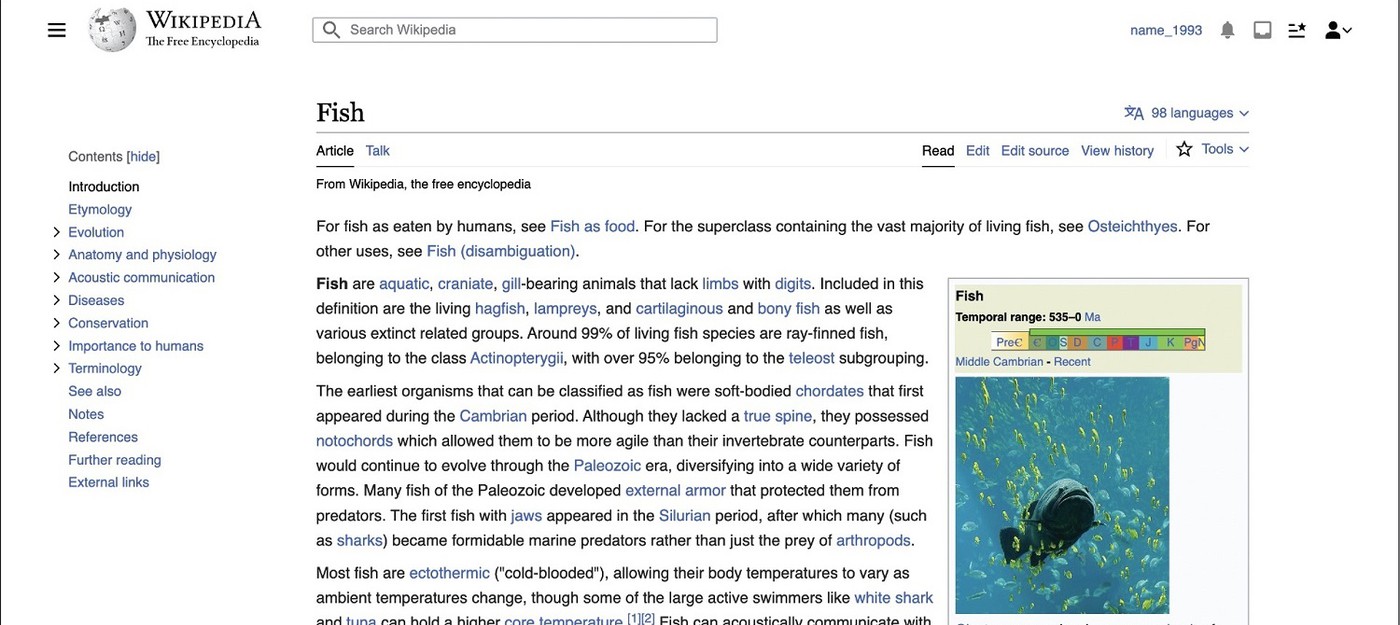 "Википедия" получила масштабный редизайн впервые за более чем 10 лет